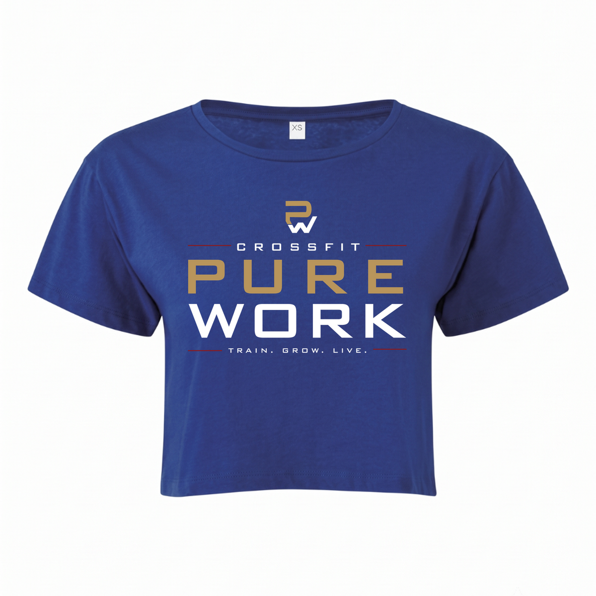 CF PureWork - Ladies Crop Top - royal