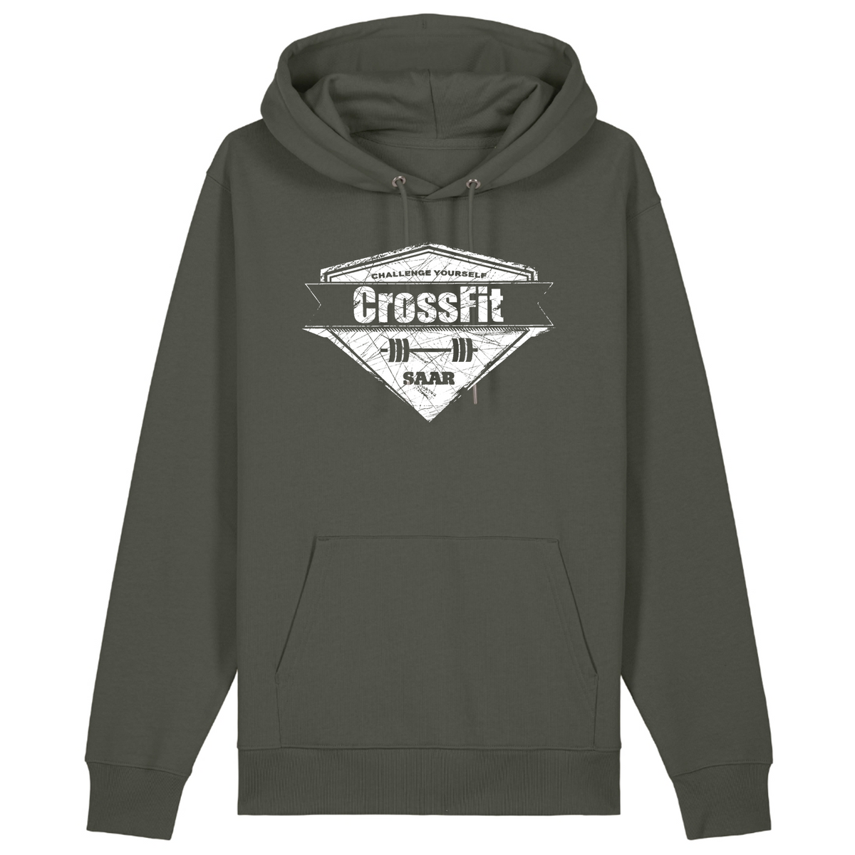 CF Saar - Male Shirt Cruiser 2.0 – Premium Unisex-Hoodie, Bio-Baumwolle - Khaki