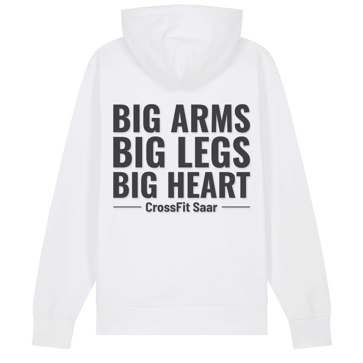 CF Saar - Male Shirt Cruiser 2.0 – Premium Unisex-Hoodie, Bio-Baumwolle - White - Rueckseite