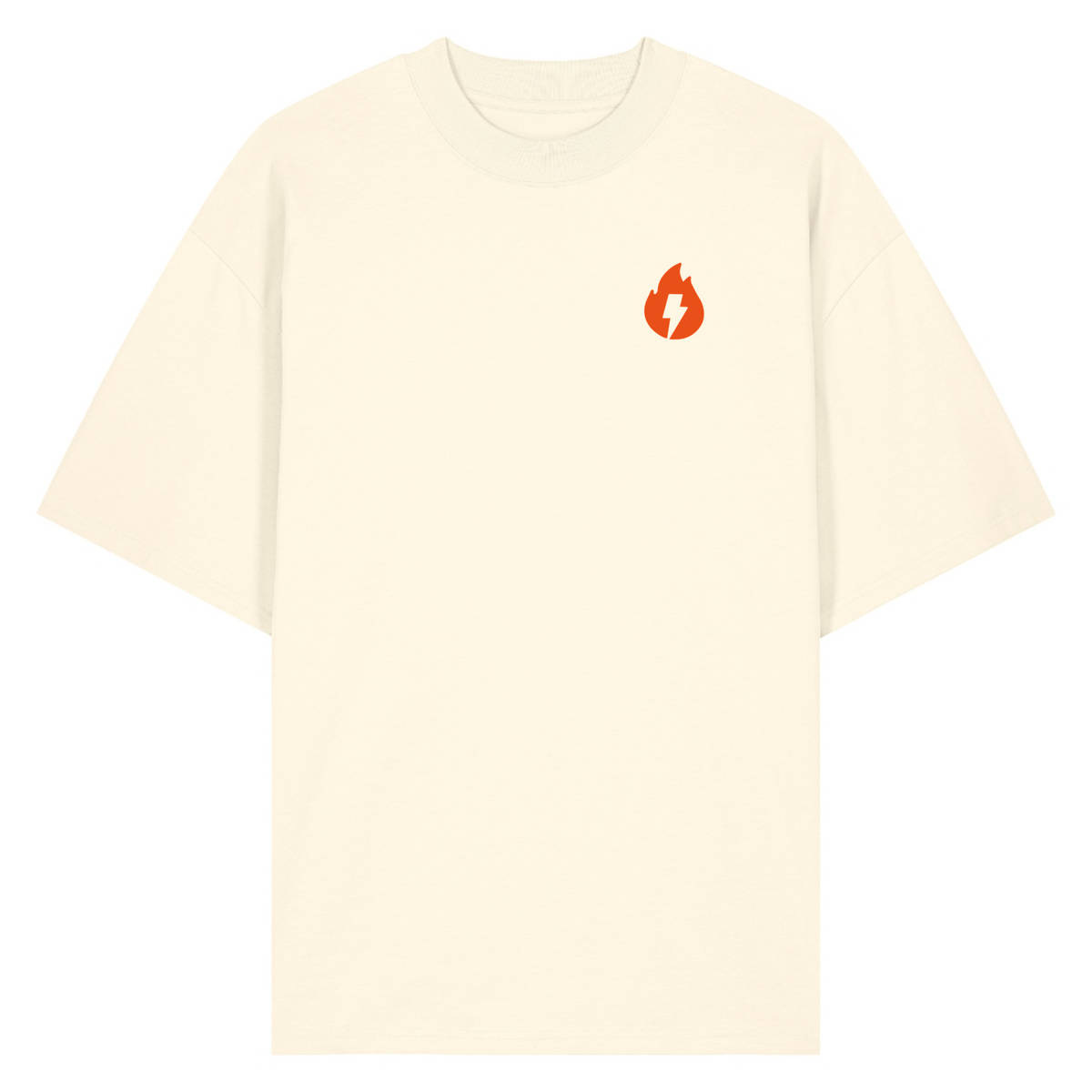 zündstoff - Unisex Oversize Shirt Flamme - Cream