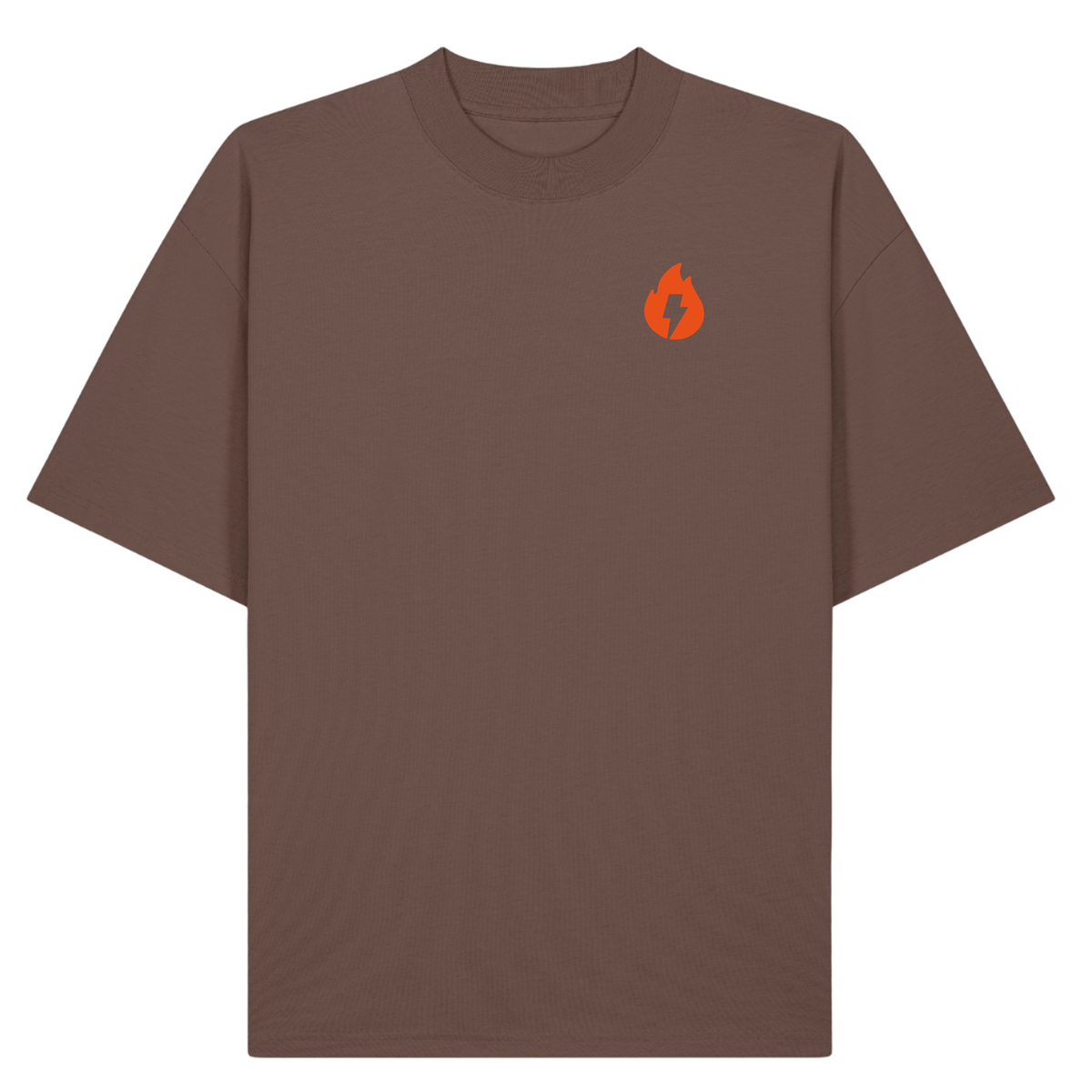zündstoff - Unisex Oversize Shirt Flamme - Mocha