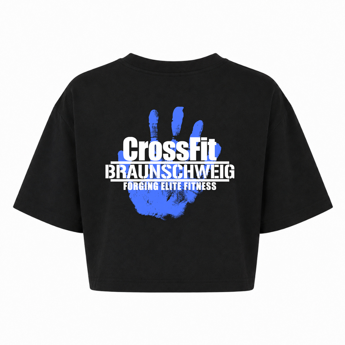 CFBS - Ladies Oversized Crop Shirt - schwarz - Rueckseite
