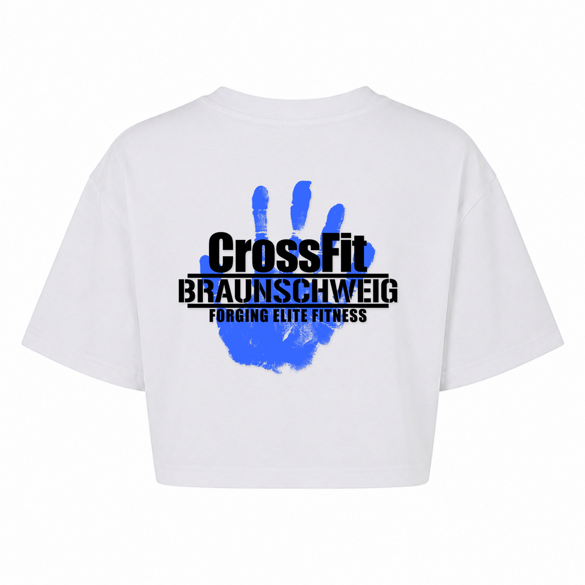CFBS - Ladies Oversized Crop Shirt - weiß - Rueckseite