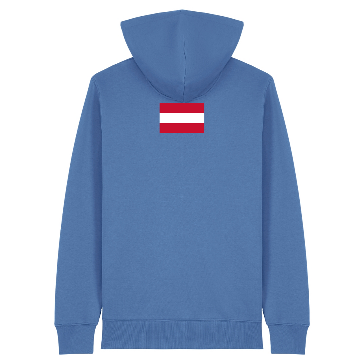 CF PureWork - Zip Hoodie Unisex - Bright Blue - Rueckseite