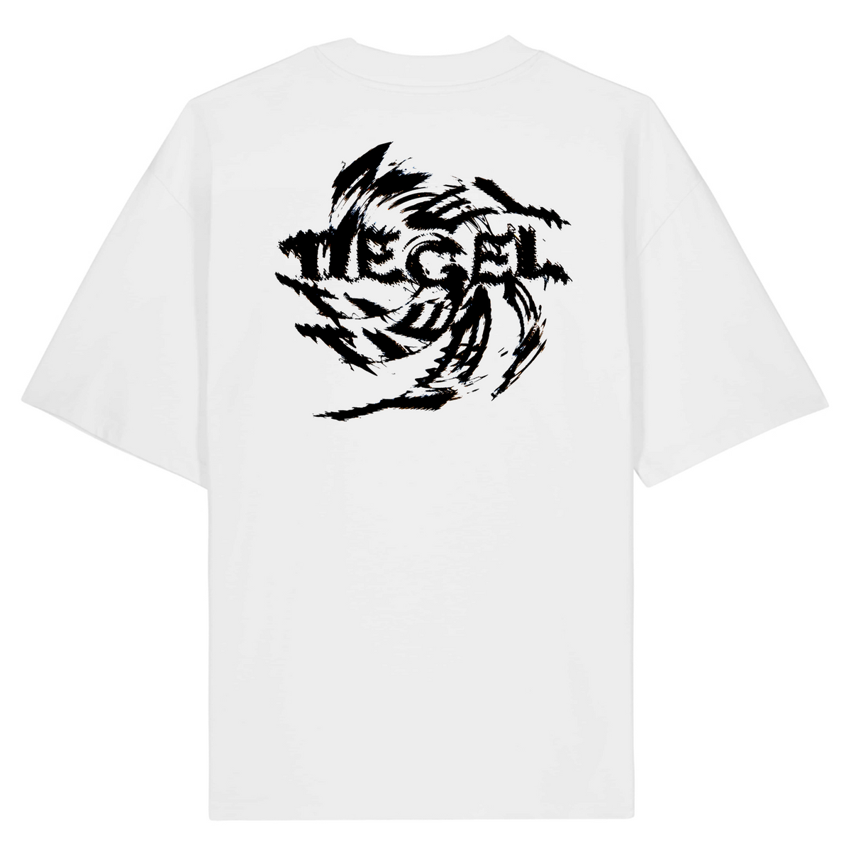 Tiegel - Tee Oversized nn - White - Rueckseite