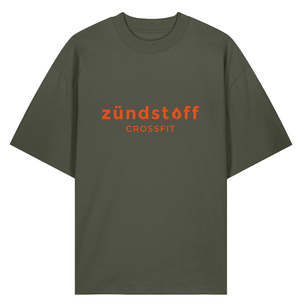 zündstoff - Men's Oversize Shirt - Khaki