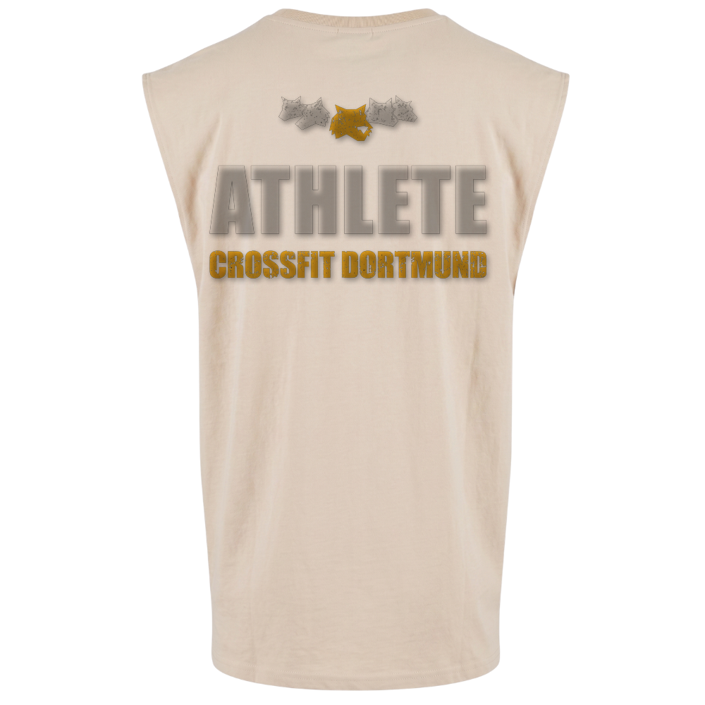 CF DO - Sleeveless Tee - sand - Rueckseite