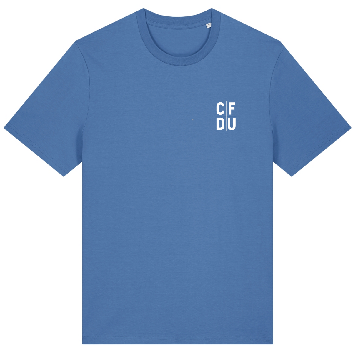 CFDU - Male Shirt personalisierbar Rücken - Bright Blue