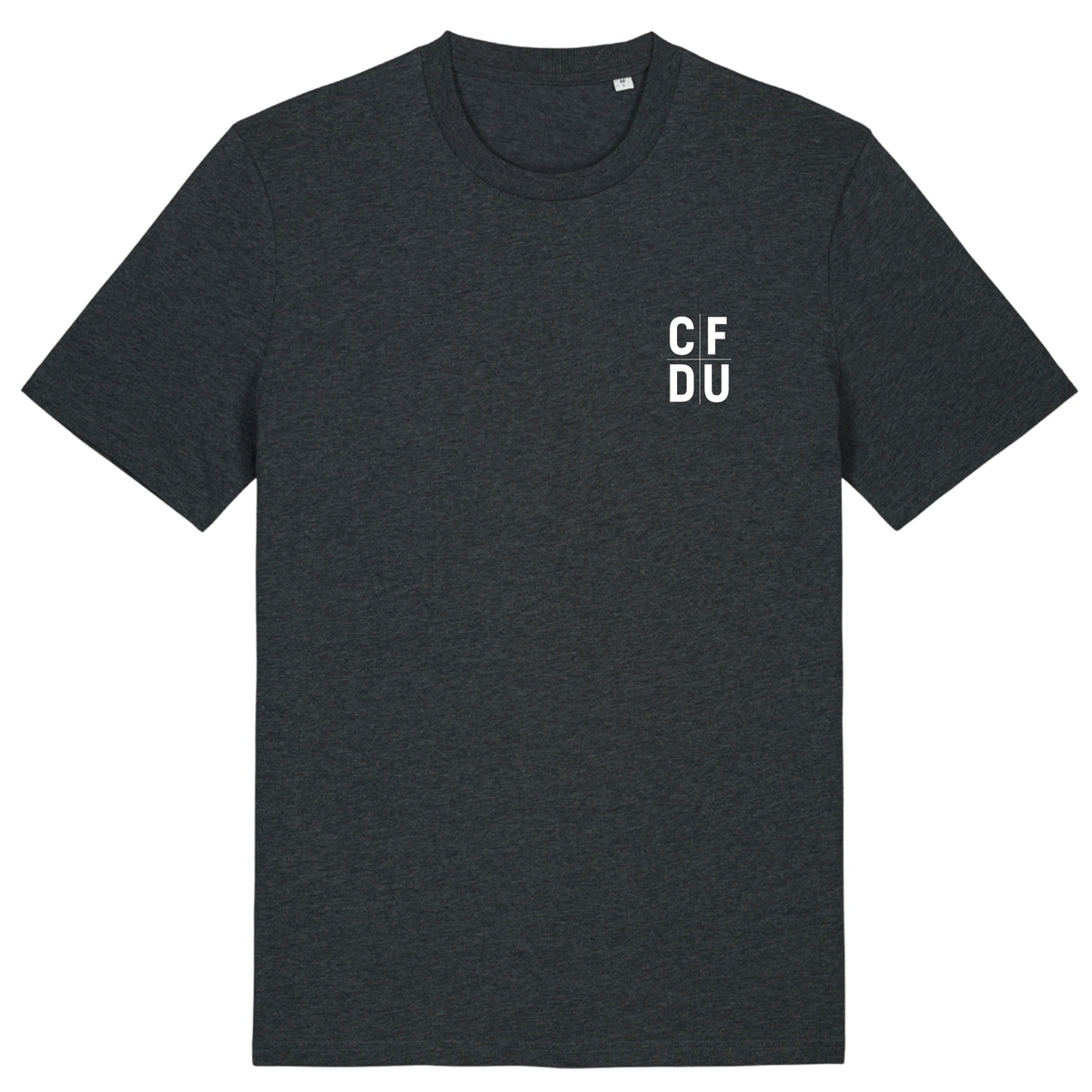 CFDU - Male Shirt personalisierbar Rücken - Dark Heather Grey 