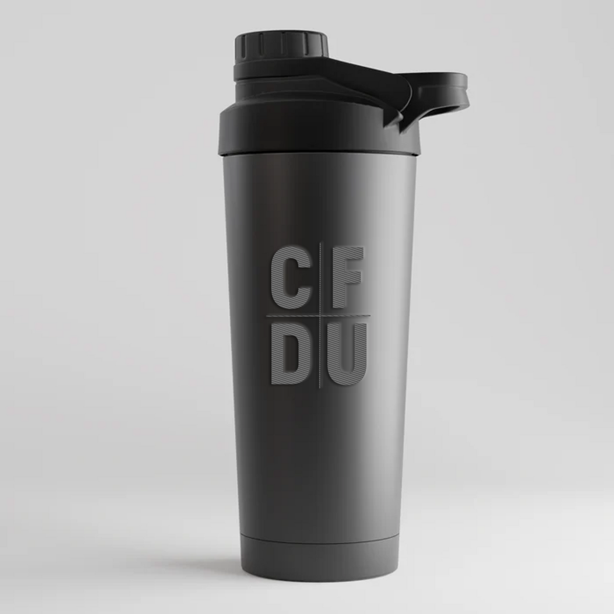 CFDU - Edelstahl Shaker Schwarz - Schwarz