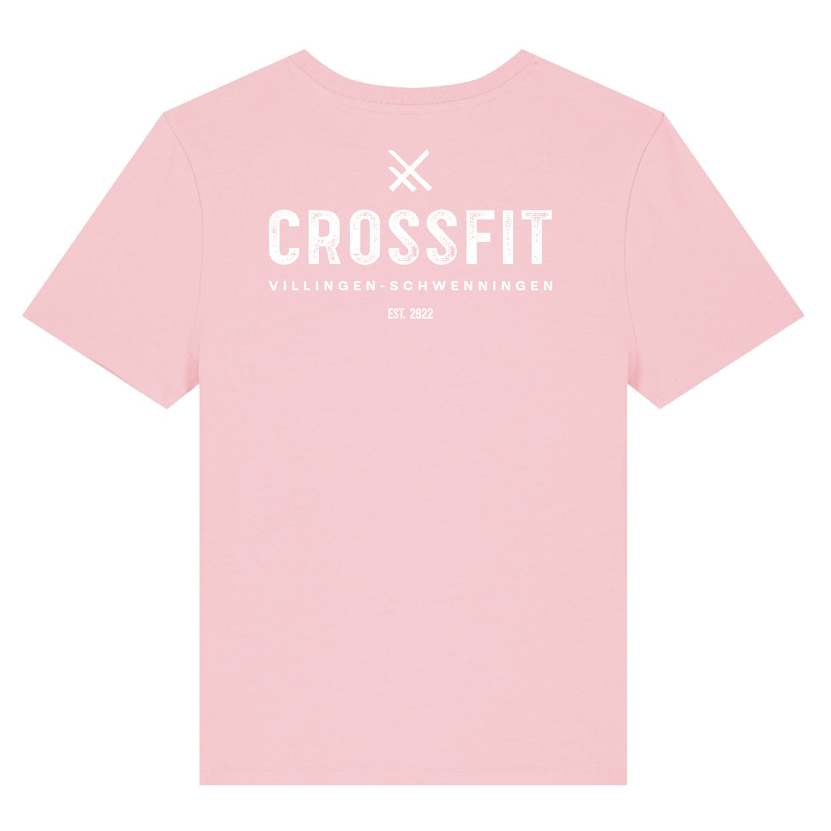 CrossFit VS - Ladies Athlete Shirt X - Cotton Pink - Rueckseite