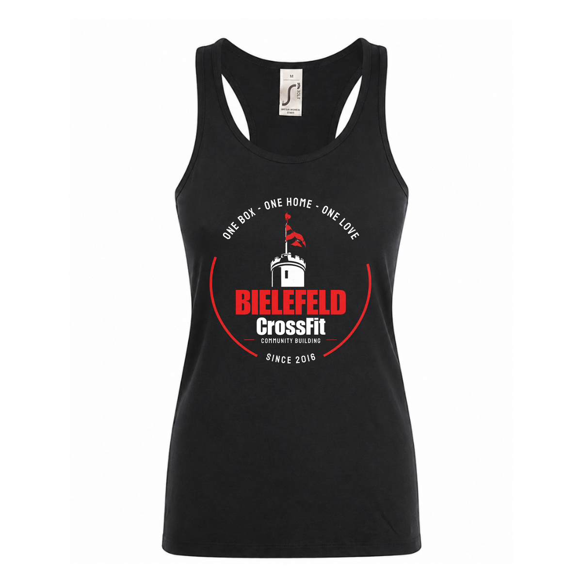 CF Bielefeld - Male Shirt Women Tank Top Racerback - schwarz