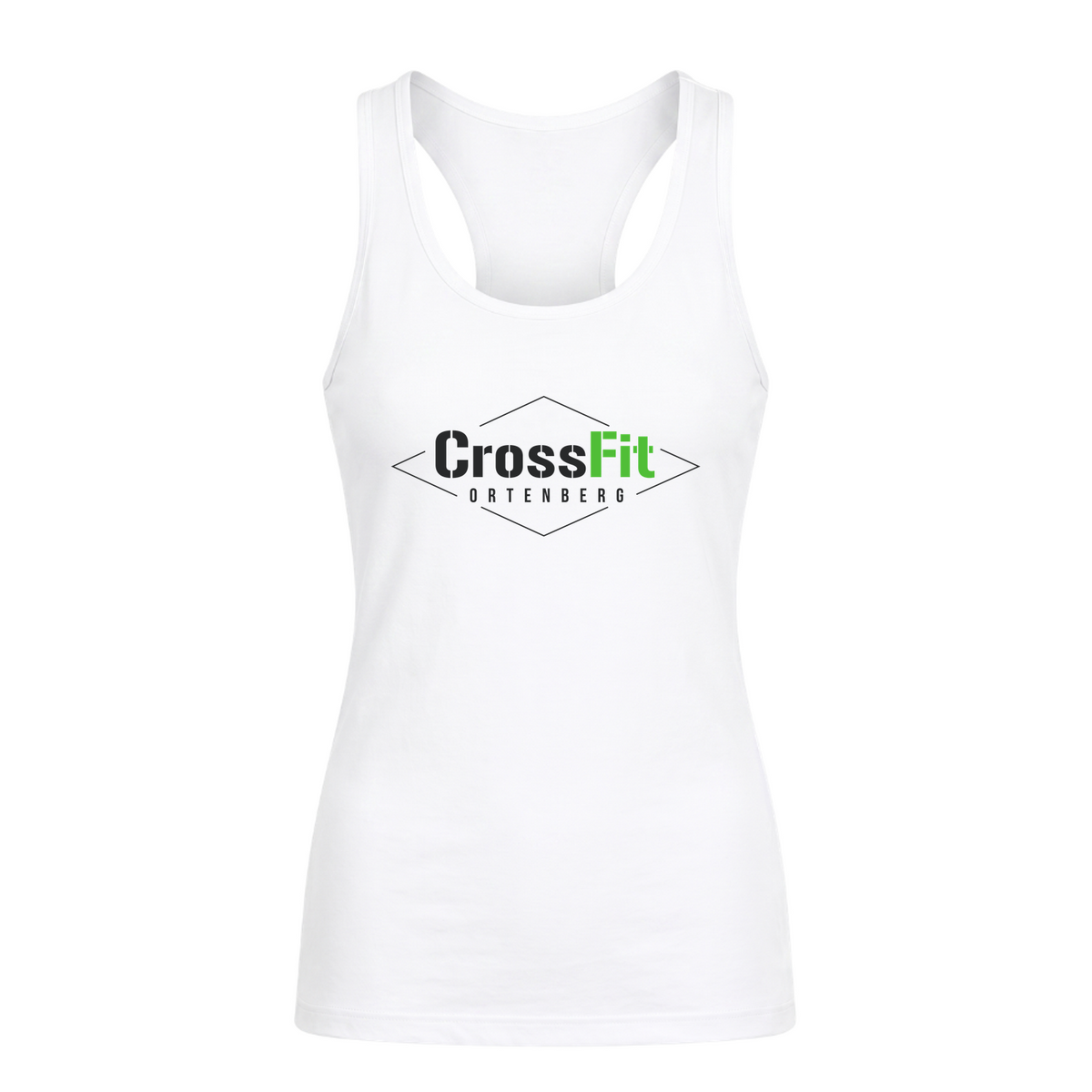 CF Ortenberg - Hoodie Women Tank Top Racerback - weiß