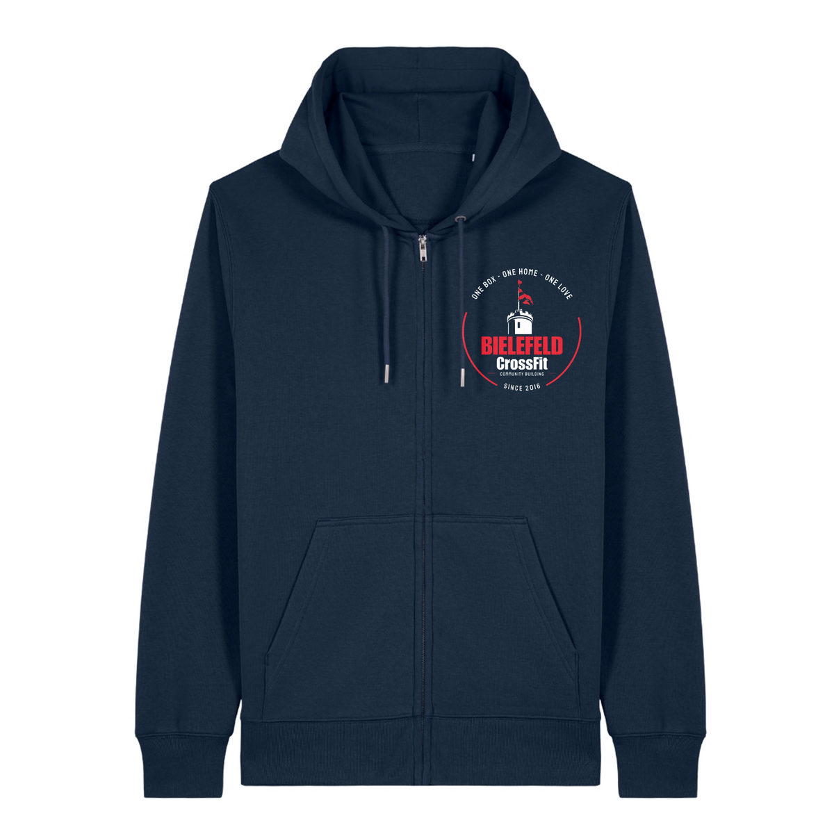 CF Bielefeld - Zip Hoodie - French Navy