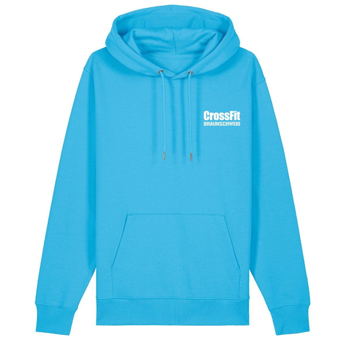 CFBS - Men Shirt Cruiser 2.0 – Premium Unisex-Hoodie, Bio-Baumwolle - Aqua Blue