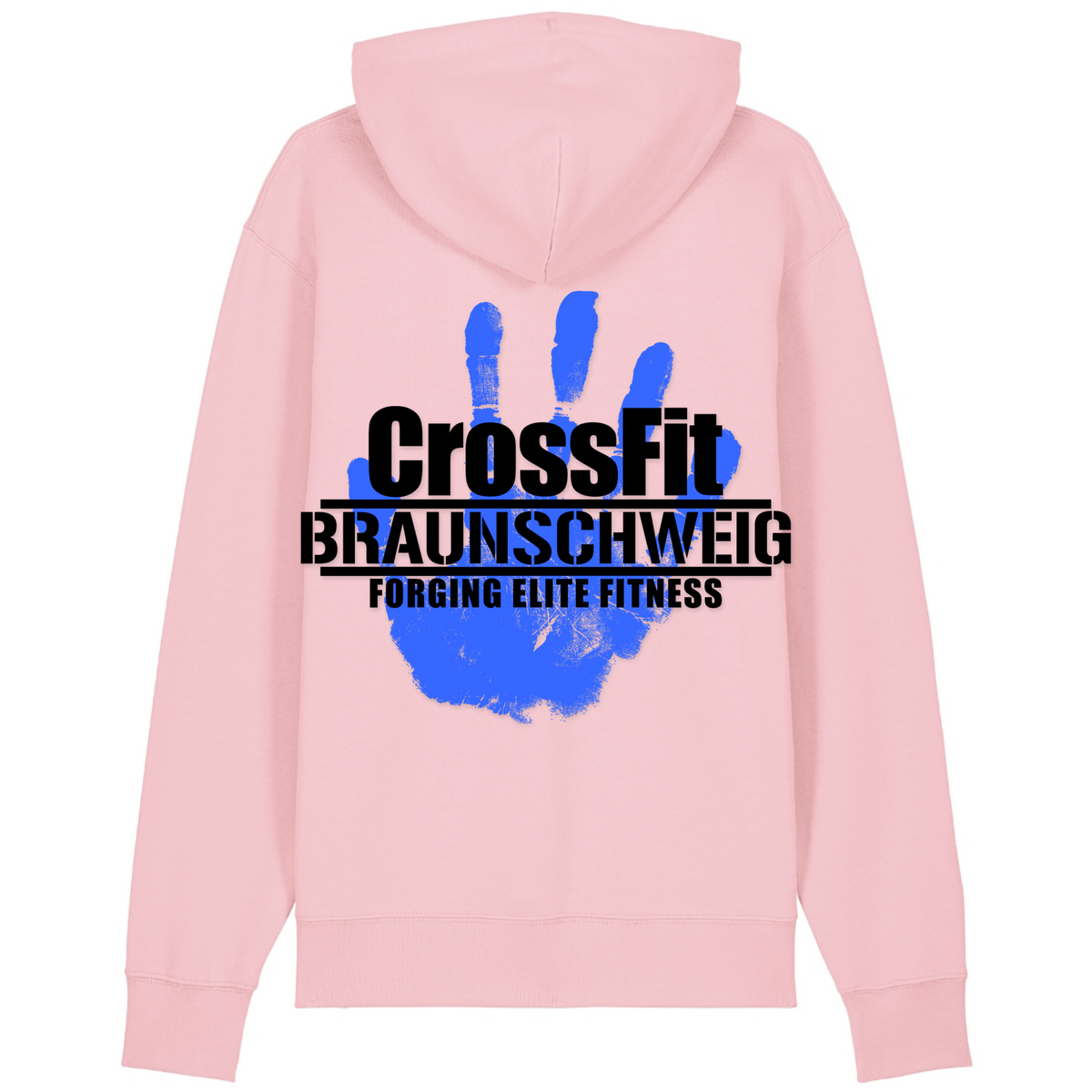 CFBS - Men Shirt Cruiser 2.0 – Premium Unisex-Hoodie, Bio-Baumwolle - Cotton Pink - Rueckseite