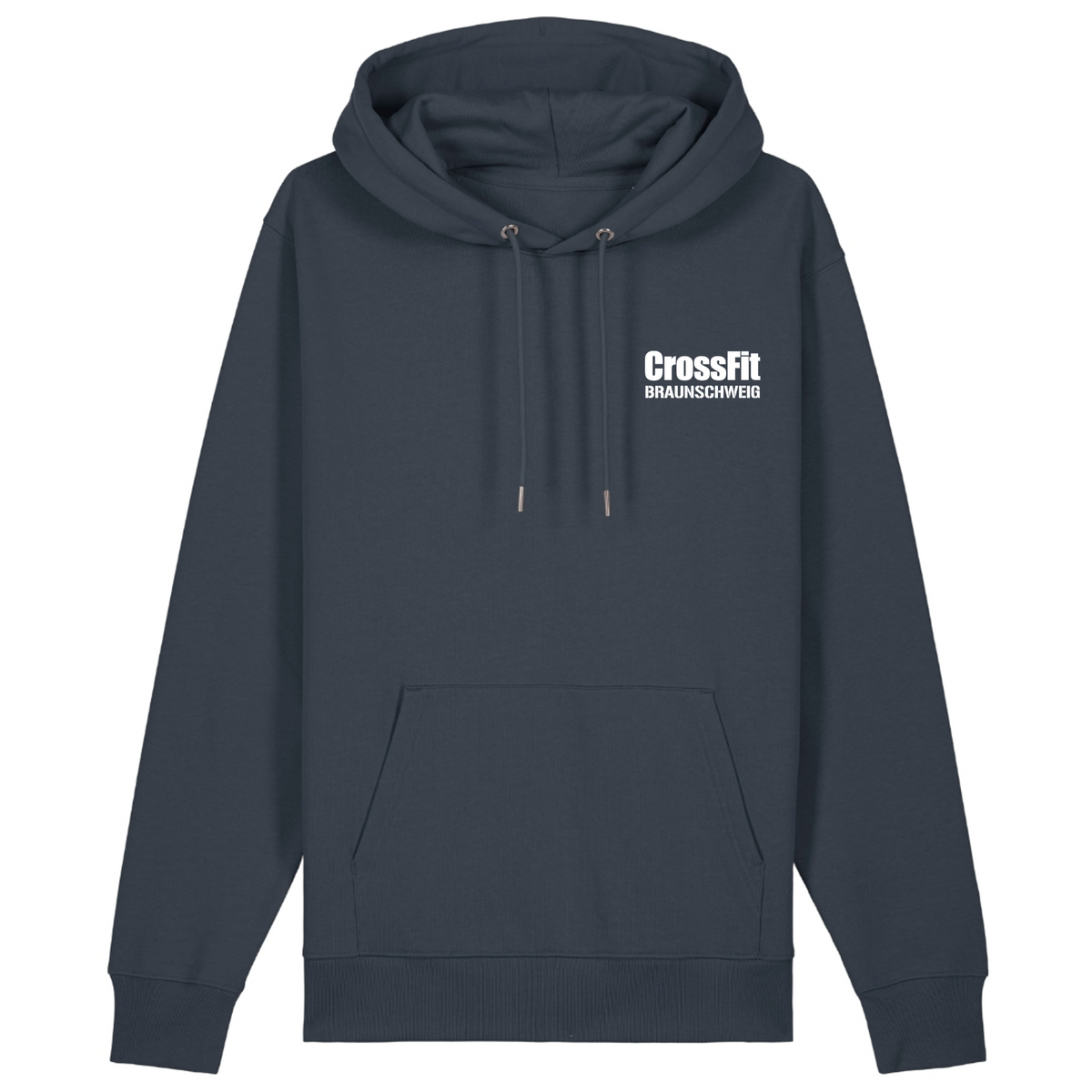 CFBS - Men Shirt Cruiser 2.0 – Premium Unisex-Hoodie, Bio-Baumwolle - India Ink Grey