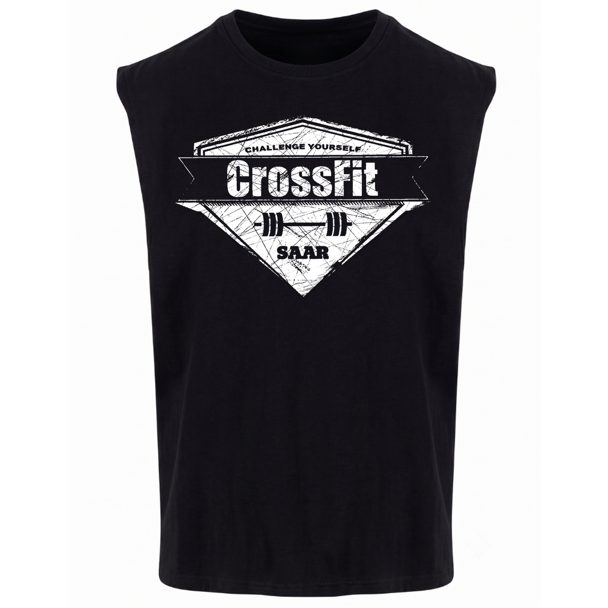 CF Saar - Male Shirt Sleeveless Tee - schwarz