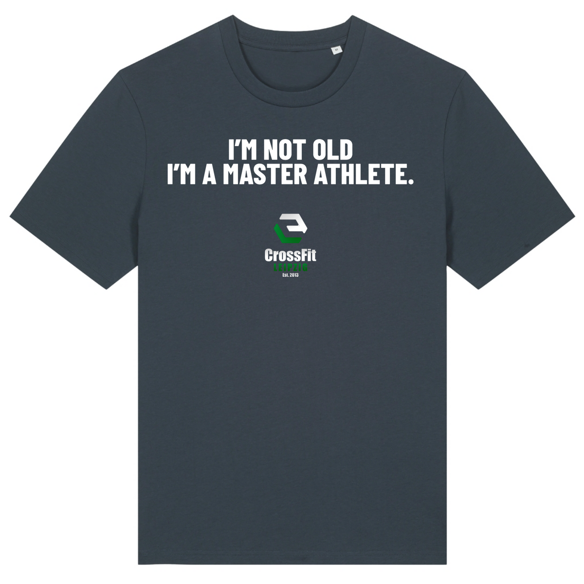 CF Leipzig - I´m not Old Male Shirt - India Ink Grey