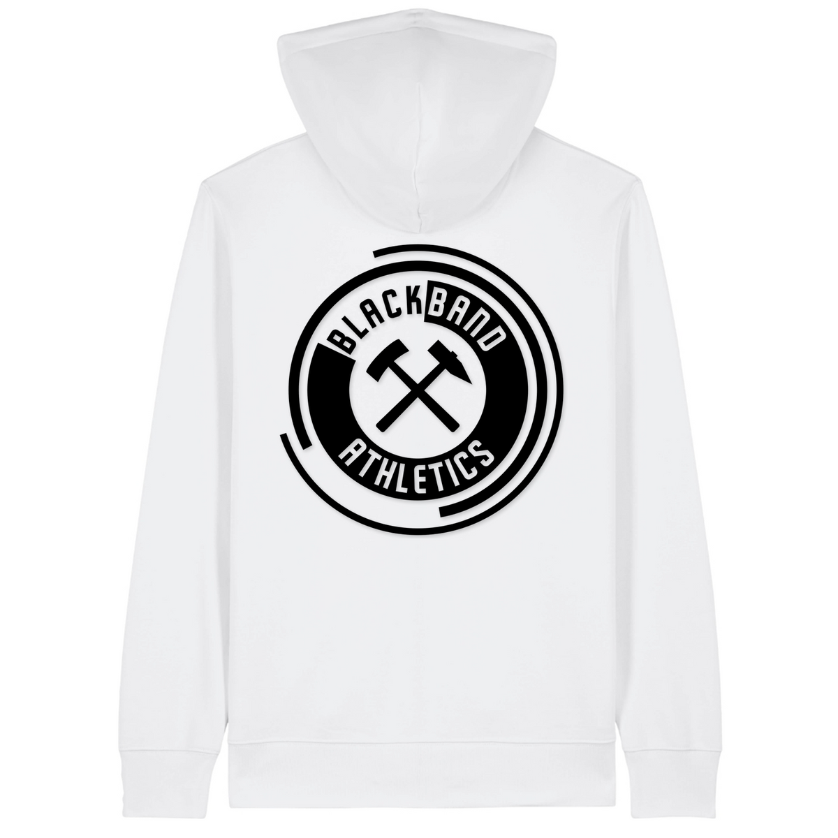 Blackband Athletics - Unisex Hoodie Zpper Camo - White - Rueckseite