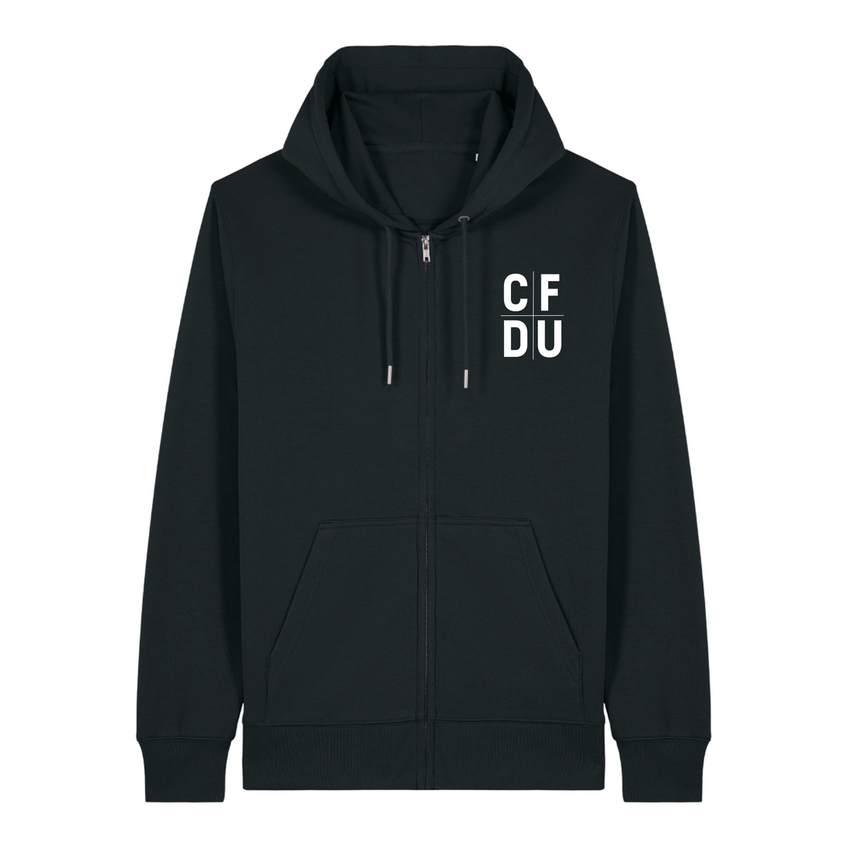 CFDU - Zip Hoodie Unisex - Black