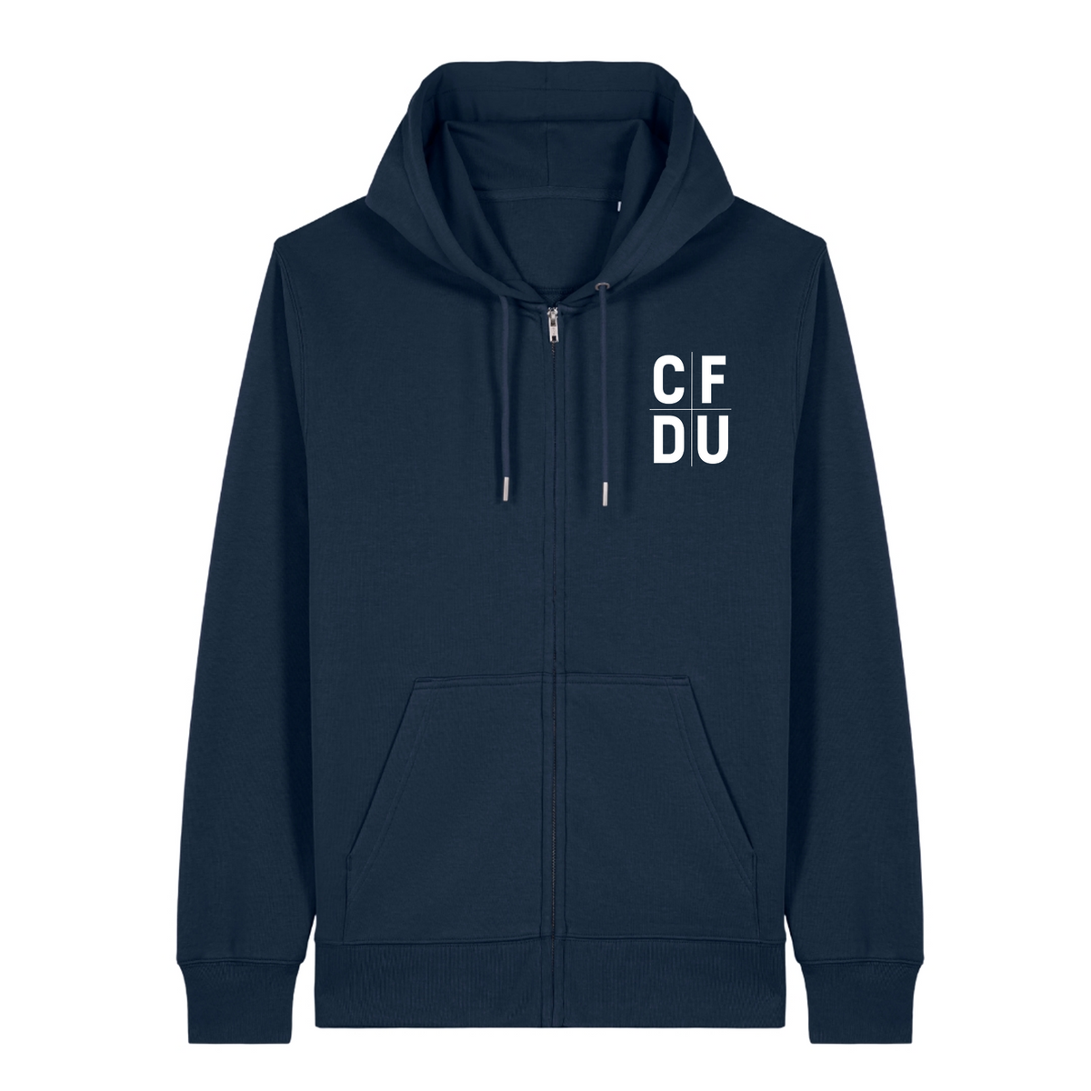 CFDU - Zip Hoodie Unisex - French Navy