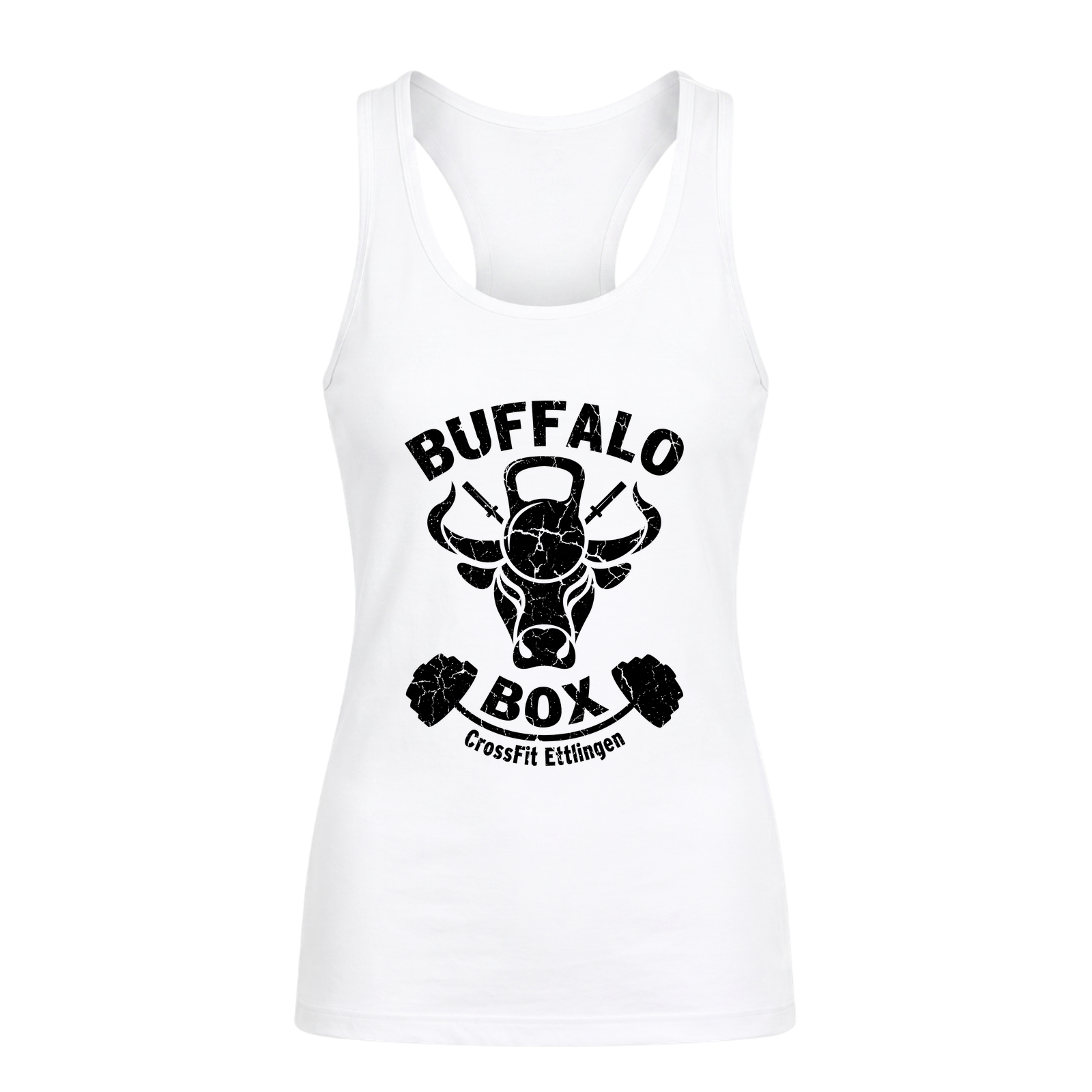 Buffalo Ladies Racerback Tank - weiß
