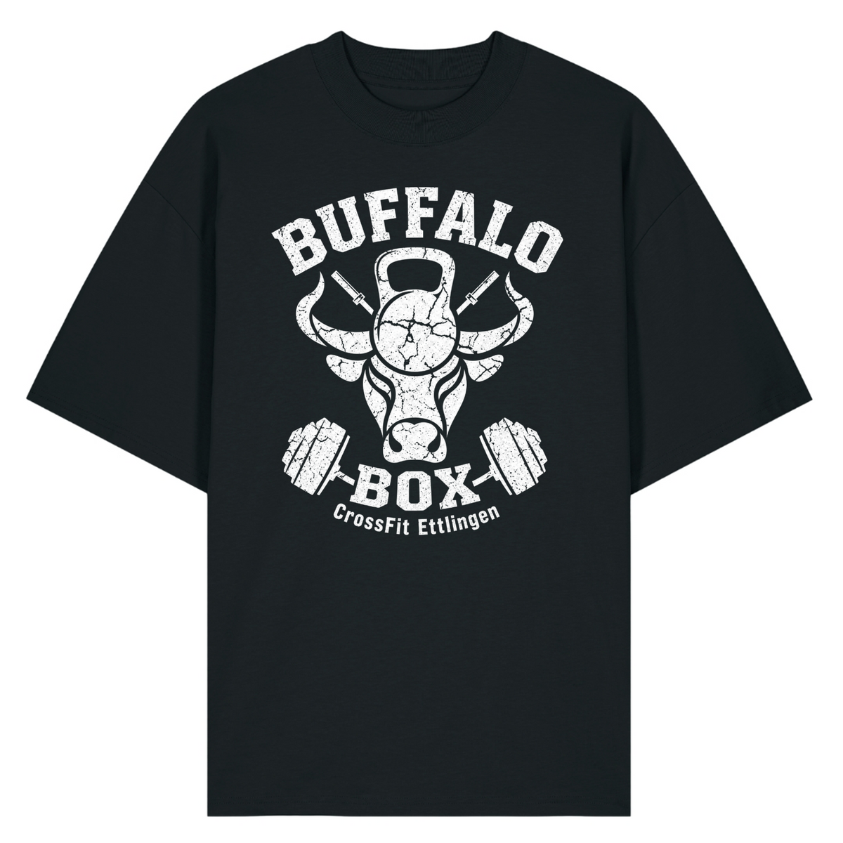 Buffalo Men's Oversized Athlete Shirt  - Black
