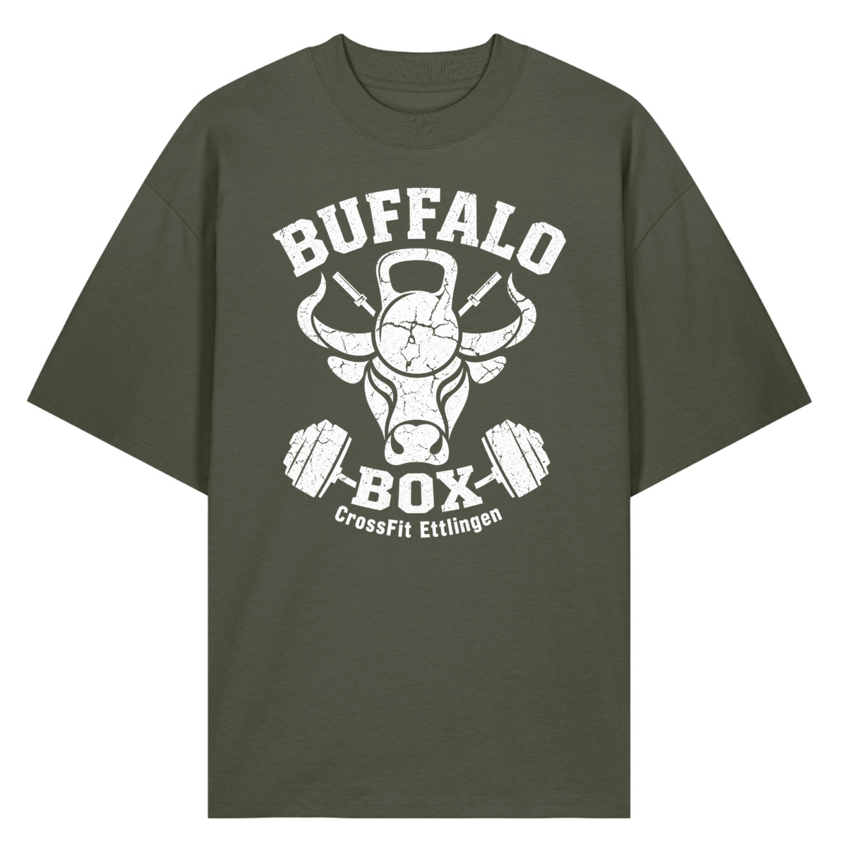 Buffalo Men's Oversized Athlete Shirt  - Khaki