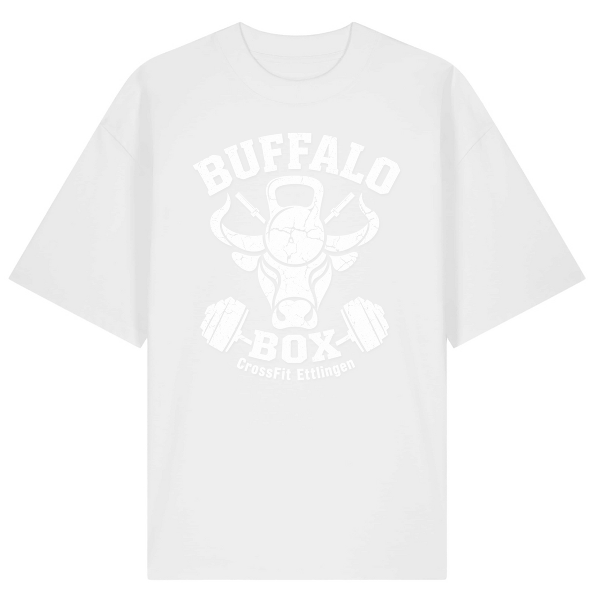 Buffalo Men's Oversized Athlete Shirt  - White