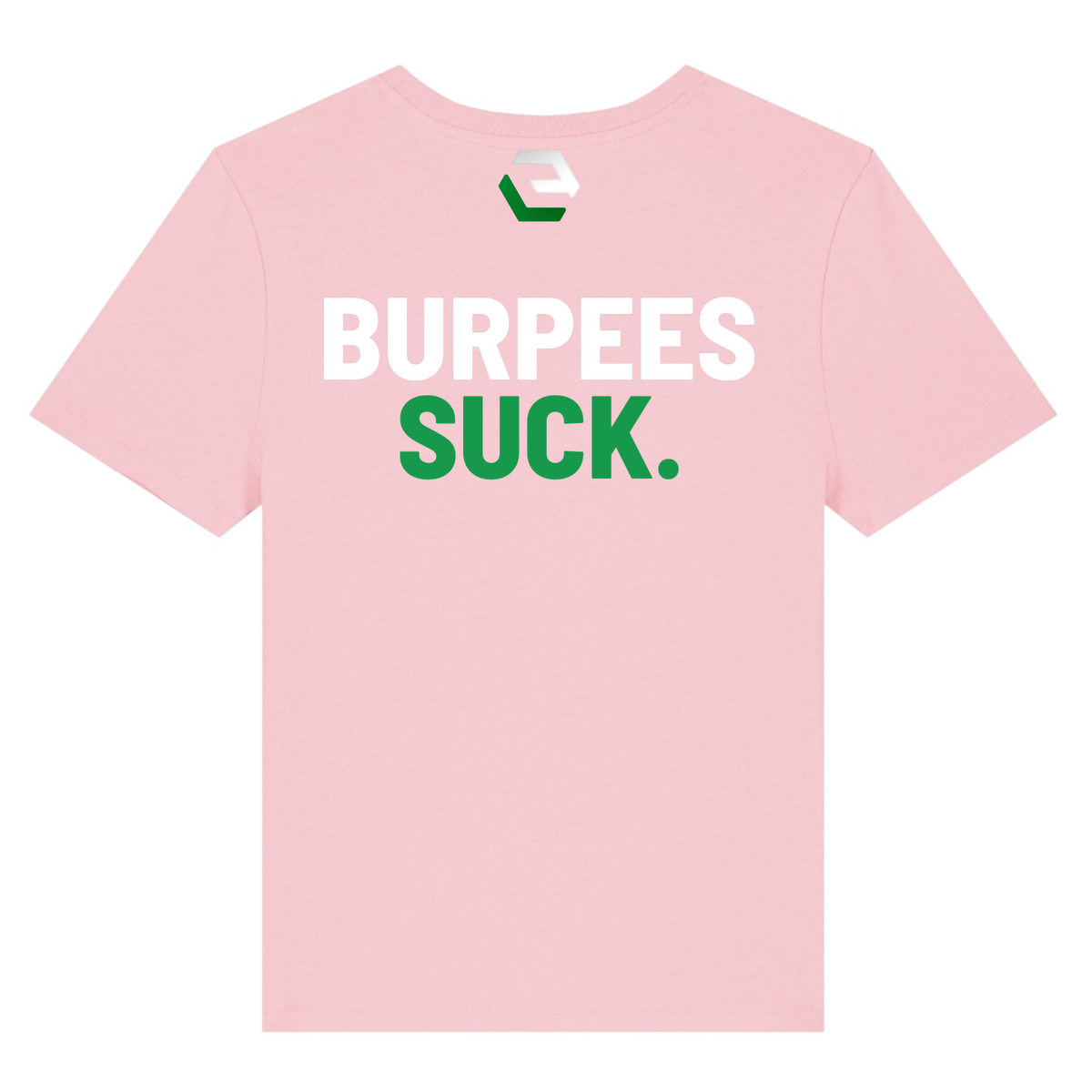 CF Leipzig - Burpees Suck Ladies Shirt - Cotton Pink - Rueckseite