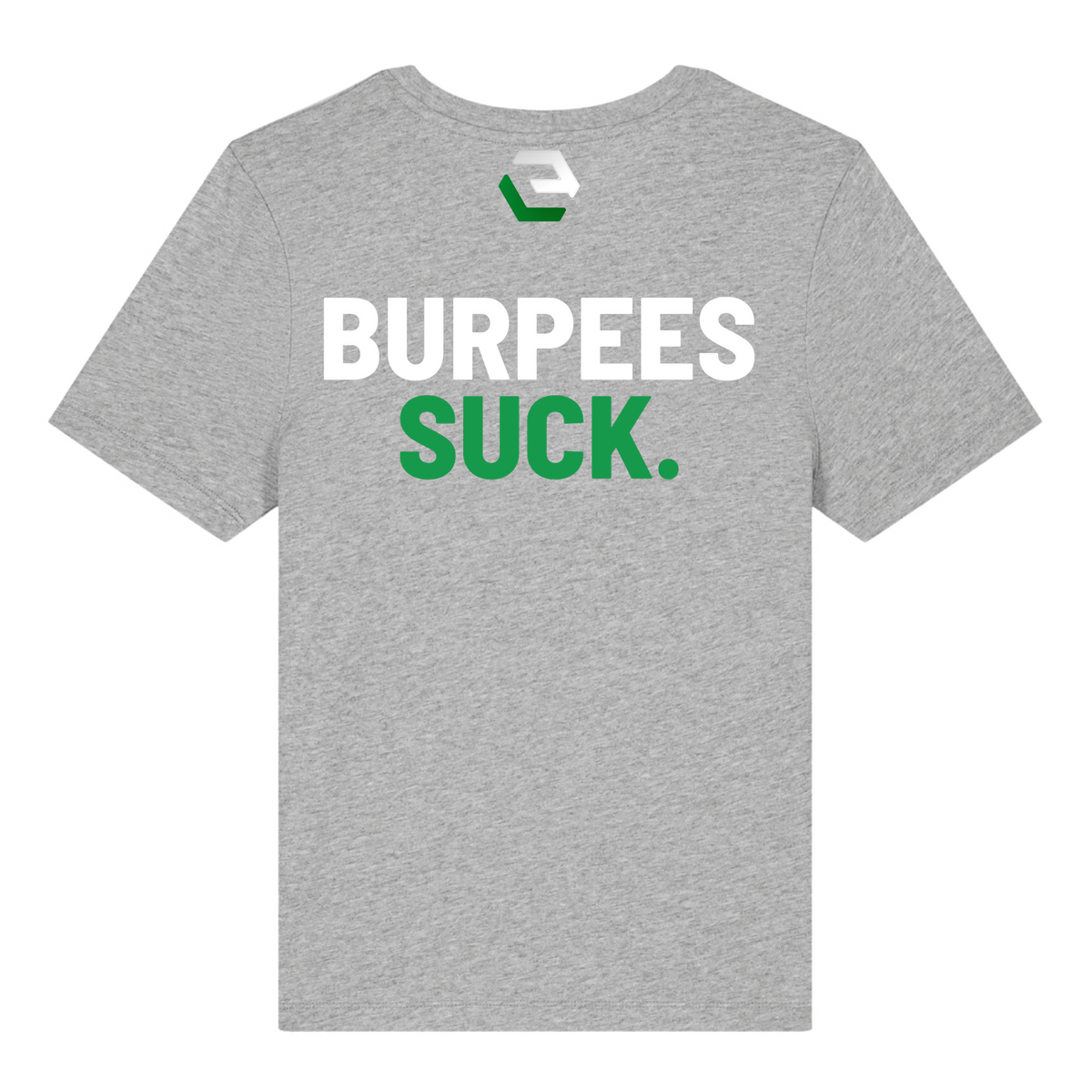 CF Leipzig - Burpees Suck Ladies Shirt - Heather Grey - Rueckseite