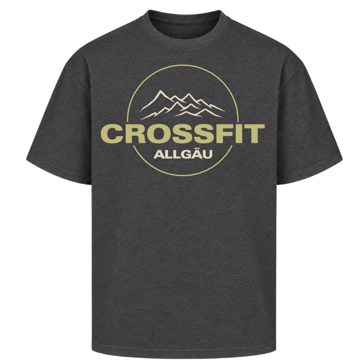 CrossFit Allgäu - TEAM Male Shirt - Charcoal (Heather)