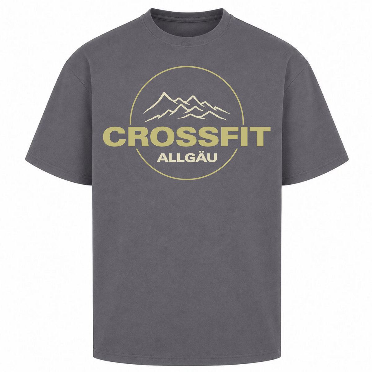 CrossFit Allgäu - TEAM Male Shirt - dark grey 