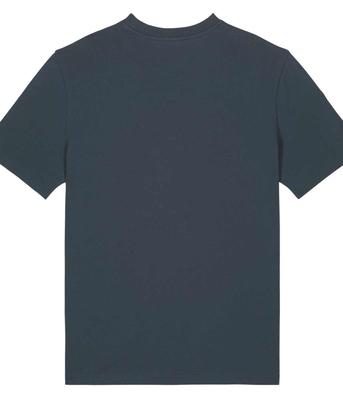CF Leipzig - Male Shirt personalisierbar - India Ink Grey - Rueckseite Rohling