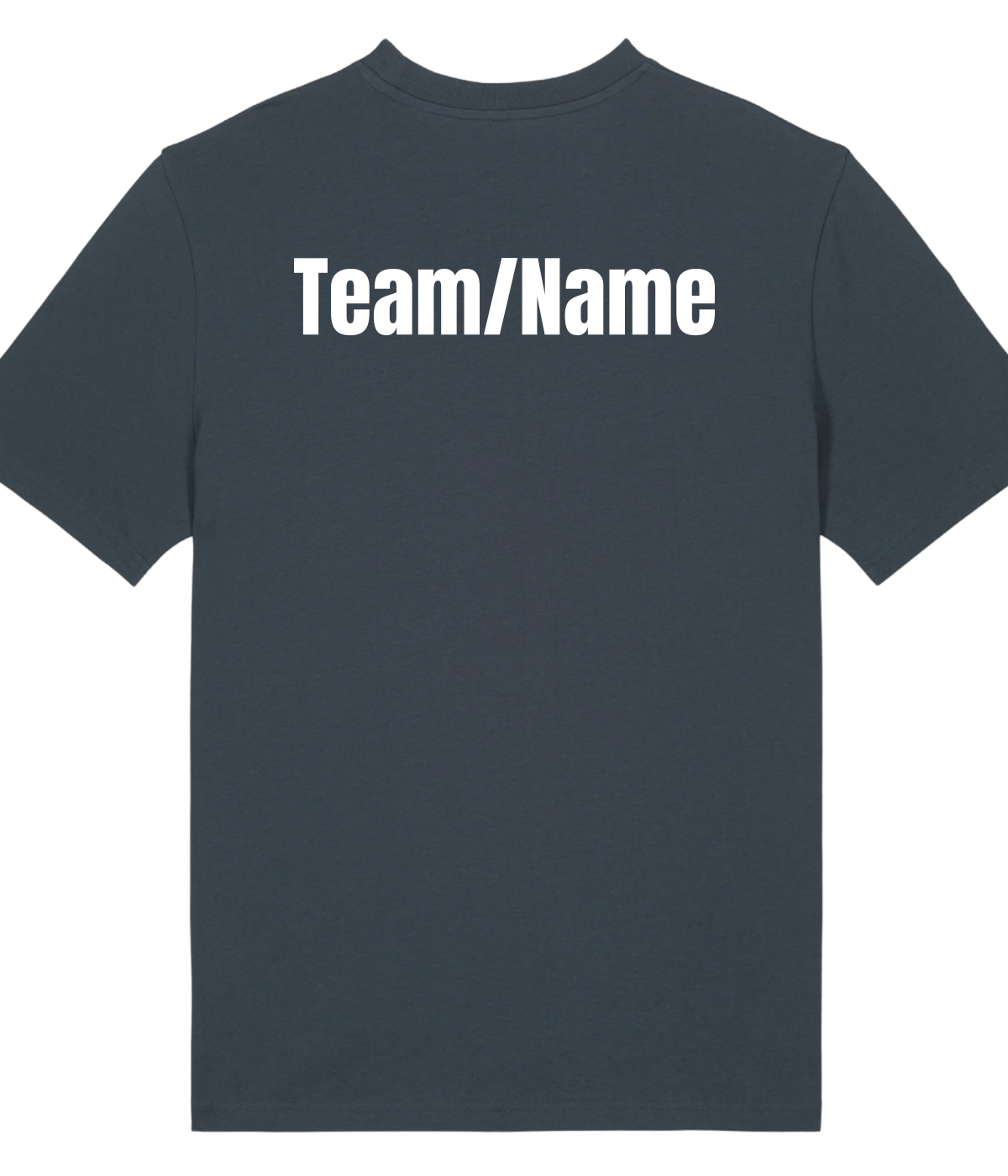 CF Leipzig - Male Shirt personalisierbar - India Ink Grey - Rueckseite