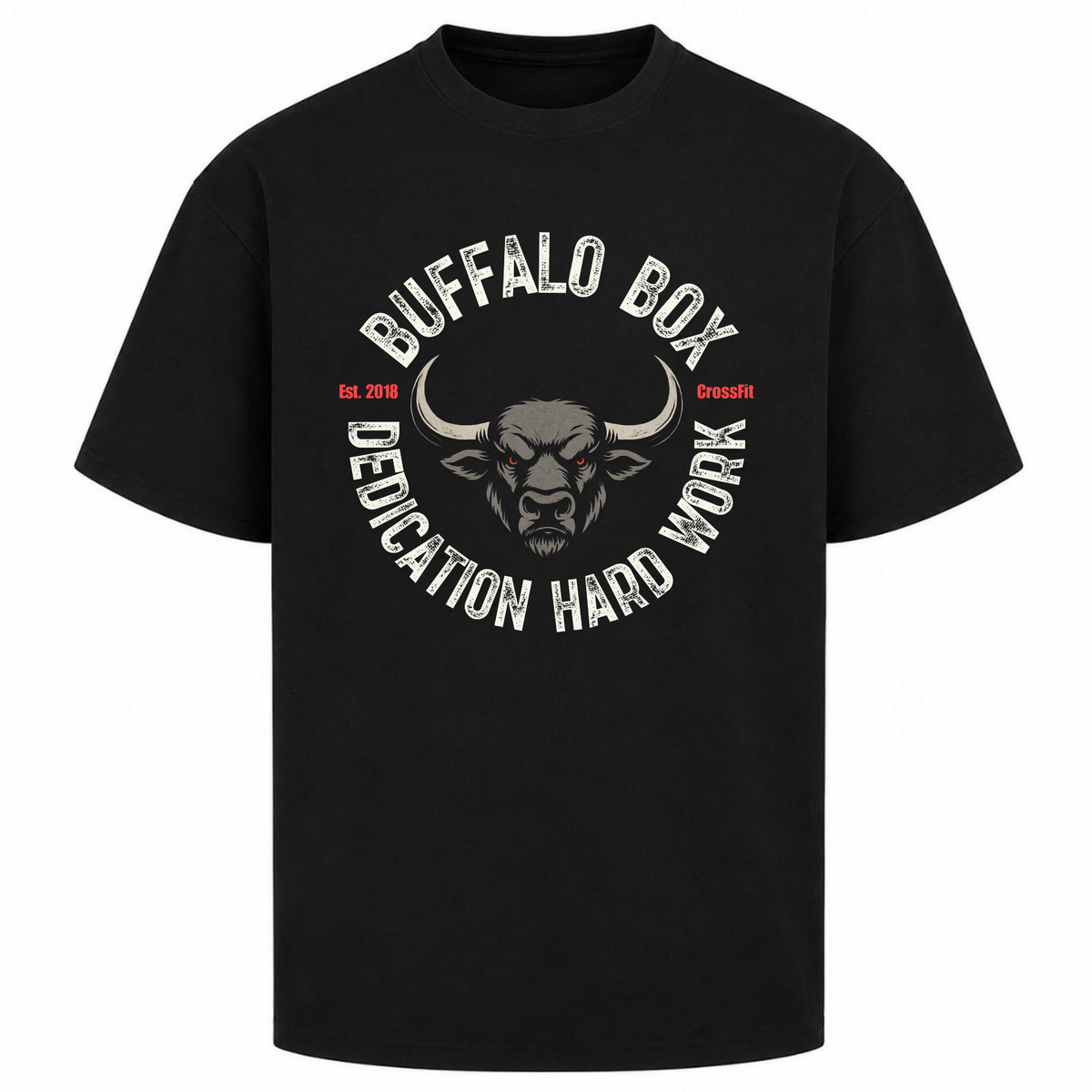 Buffalo Men's Dedication Shirt Oversized Shirt - Schwarz