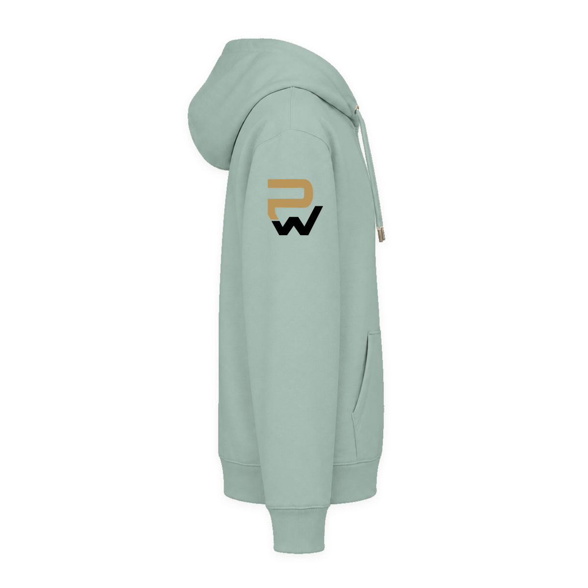 CF PureWork - Hoodie Premium Unisex - Aloe - Rechter Aermel