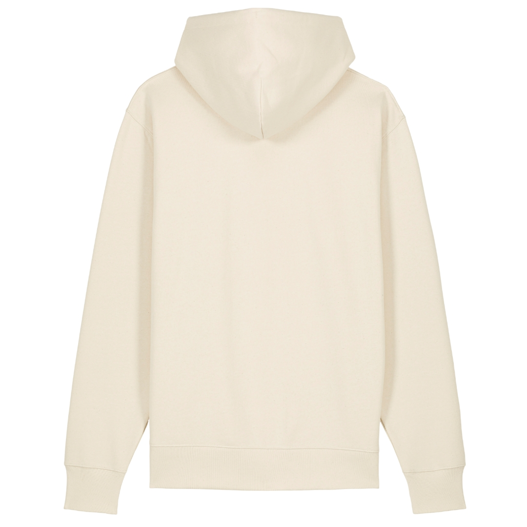 CF PureWork - Hoodie Premium Unisex - Natural Raw - Rueckseite