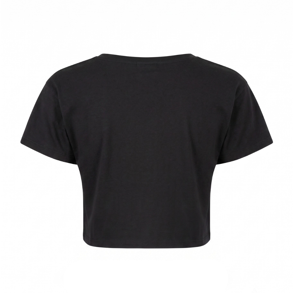 Tiegel - Crop Top - schwarz - Rueckseite
