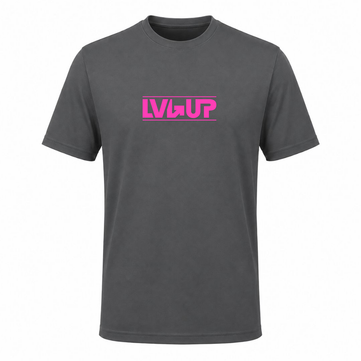 Level Up - Sportshirt  - charcoal