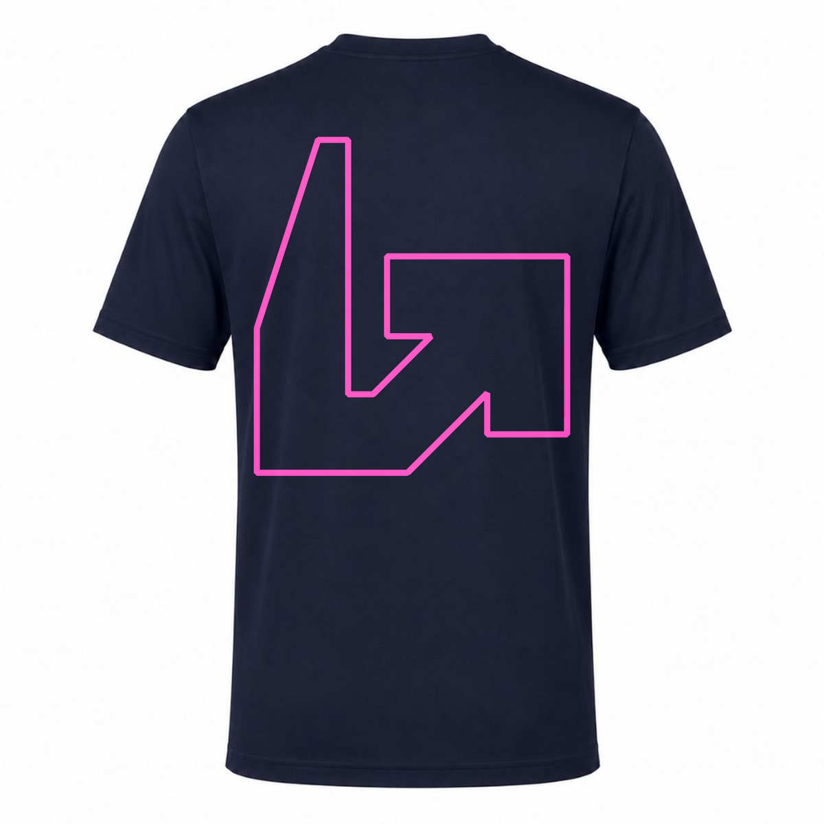 Level Up - Sportshirt  - french navy - Rueckseite
