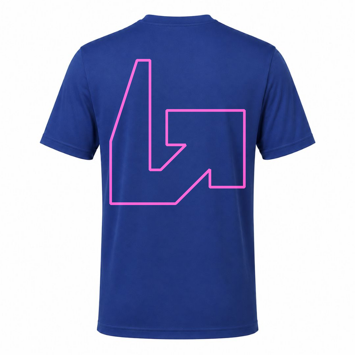 Level Up - Sportshirt  - royal blue - Rueckseite