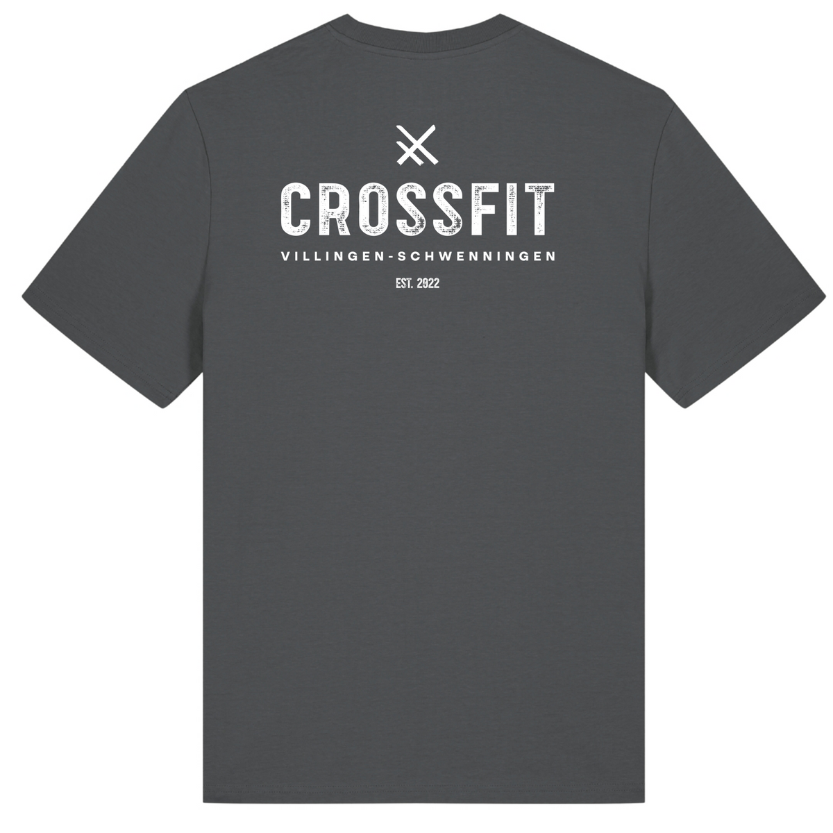 CrossFit VS - Men`s Athlete Shirt X - Anthracite - Rueckseite