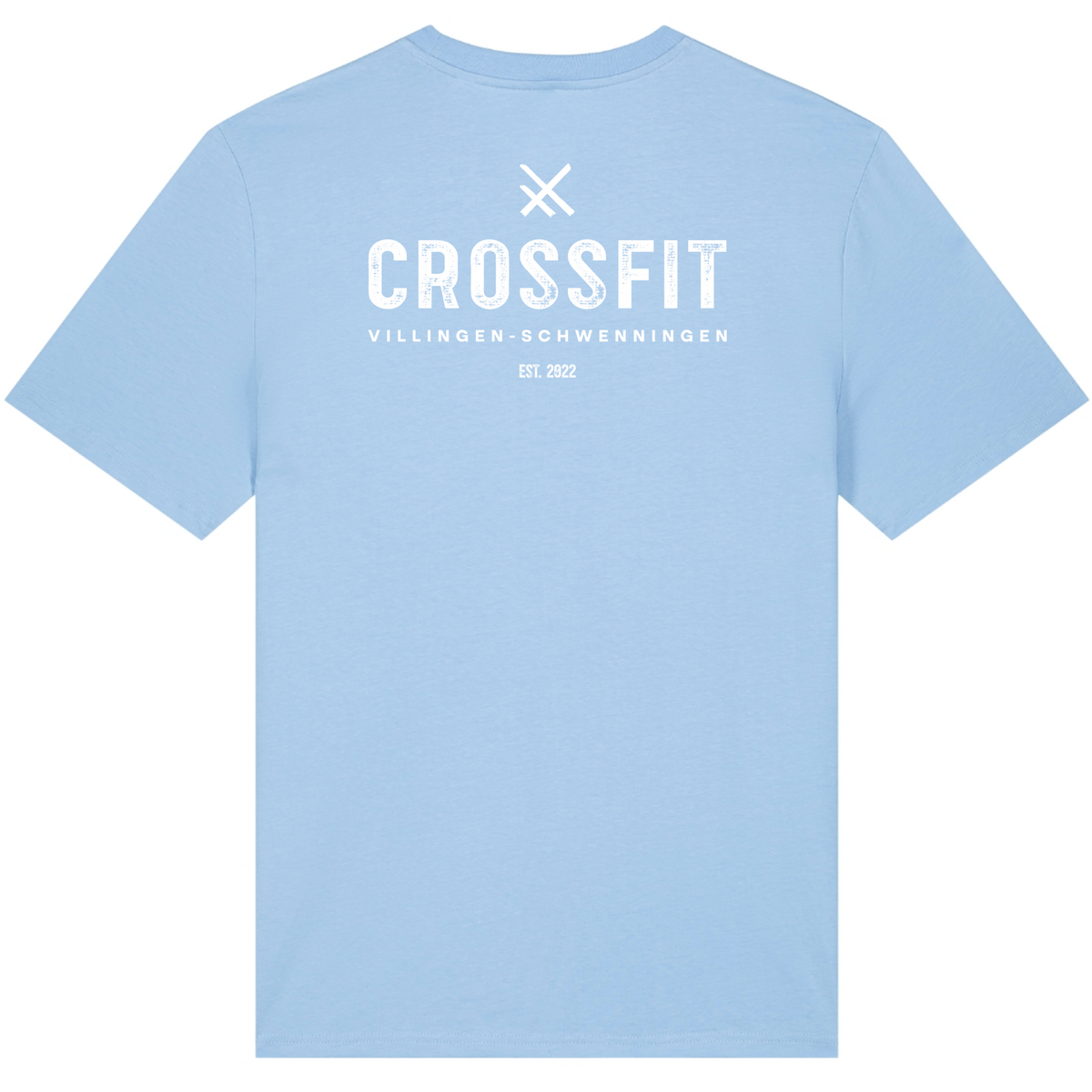 CrossFit VS - Men`s Athlete Shirt X - Blue soul - Rueckseite
