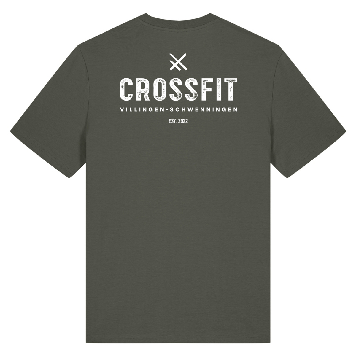 CrossFit VS - Men`s Athlete Shirt X - Khaki - Rueckseite