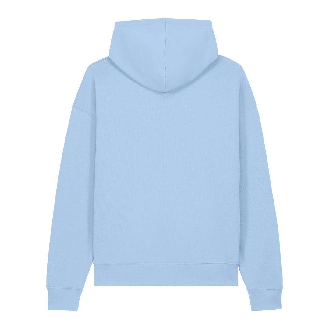 Buffalo Big Logo Premium Hoodie Chaser (o. Kordeln) - Blue Soul - Rueckseite