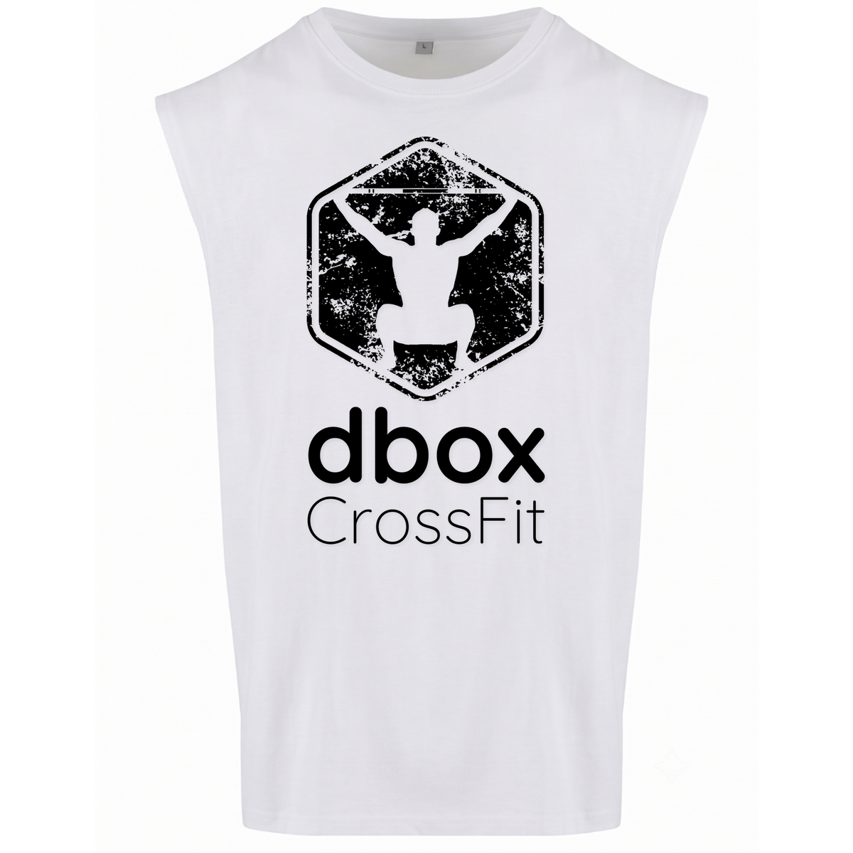 d box - Ladies Shirt Sleeveless Tee - weiß
