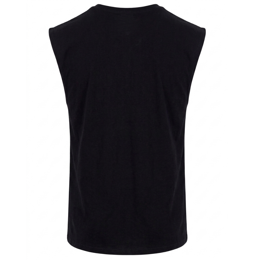 Buffalo Men's Oversized Athlete Shirt  Sleeveless Tee - schwarz - Rueckseite