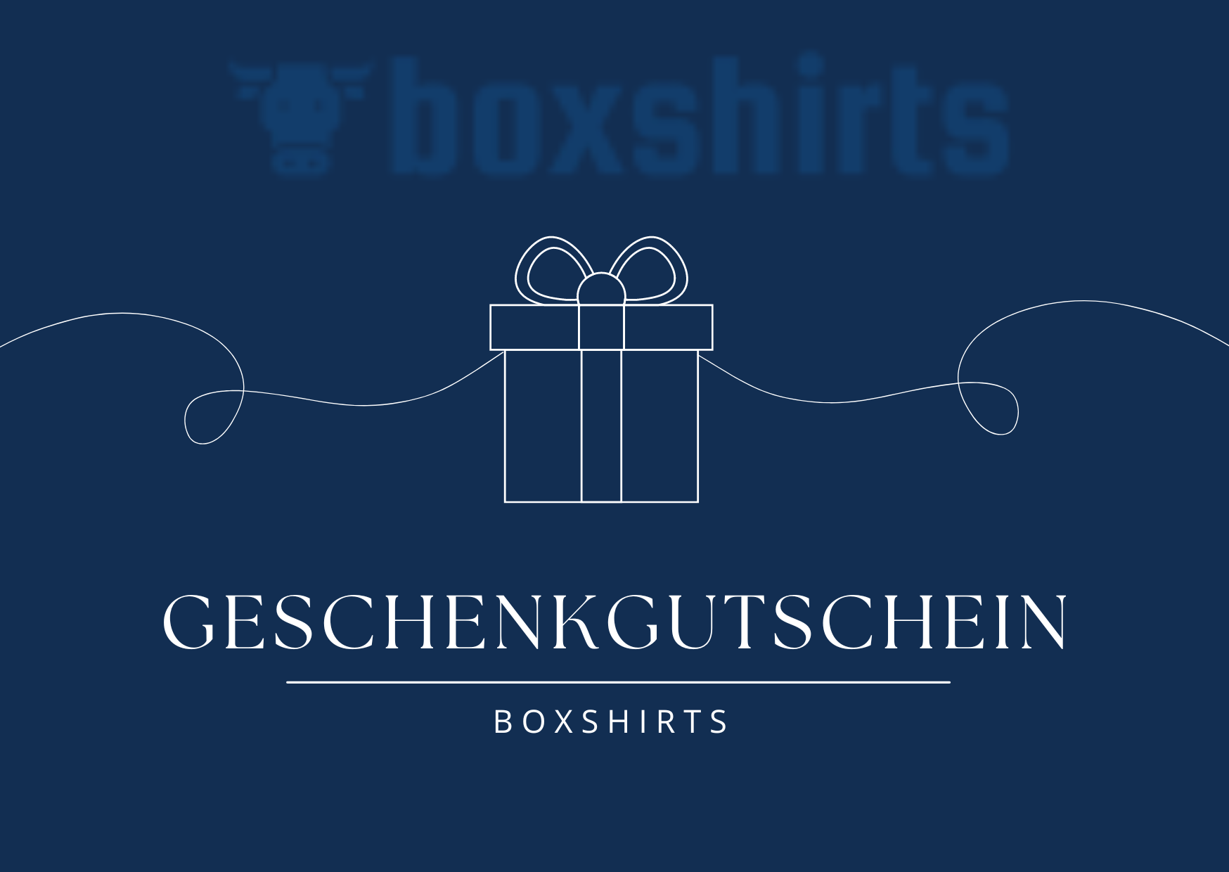 boxshirts - Geschenkgutschein